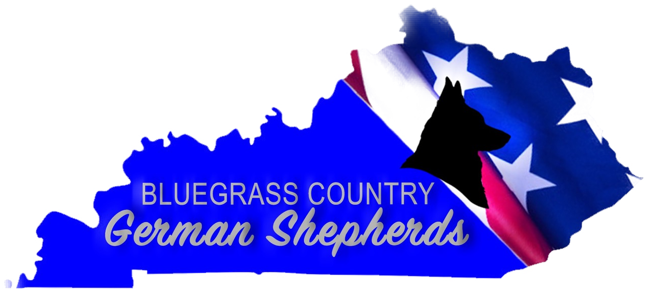 Bluegrass German Shepherd Logo